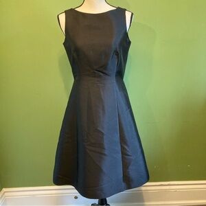 Pink Tartan Classic Black Midi Dress